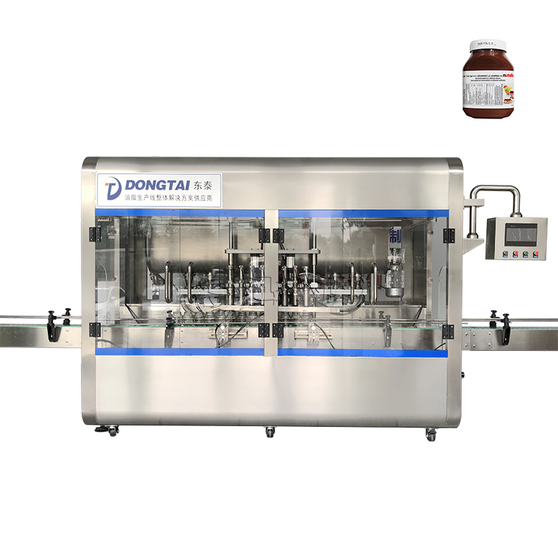 人工灌裝不安全，辣椒醬灌裝機(jī)生產(chǎn)規(guī)范落地夯實(shí)品質(zhì)關(guān)！