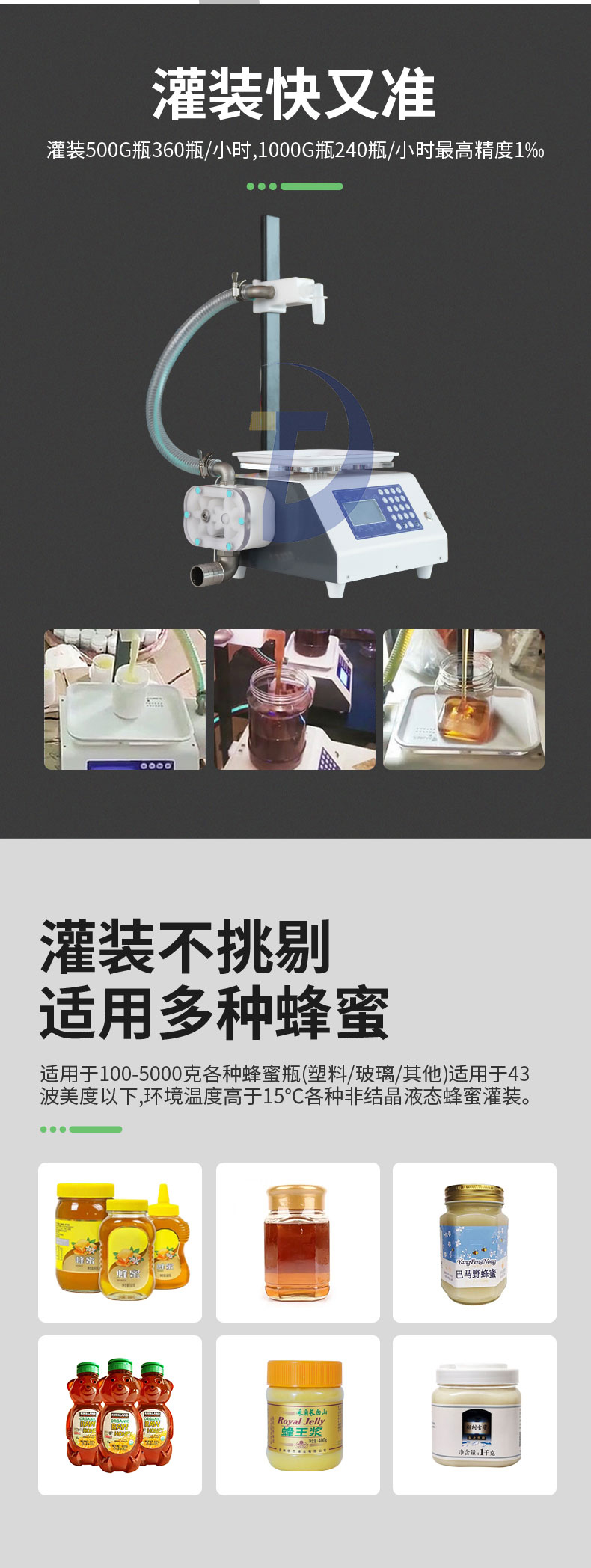 蜂蜜灌裝機(jī)五花八門該如何選擇？